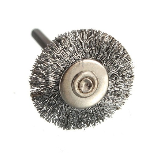 10 Pièce Acier Brosse Circulaire Perceuse 3mm Brosse Brosse Ronde Pour - Bild 20 von 24