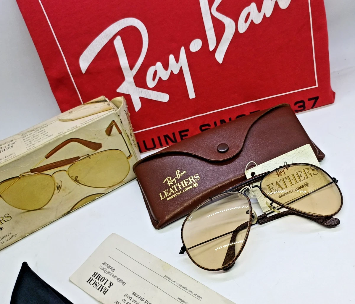 Ray-Ban Men 100% UV Protection Vintage Sunglasses for sale | eBay