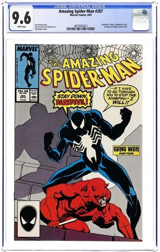 Amazing Spider-Man #287D CGC 9.6 1987 4677055012