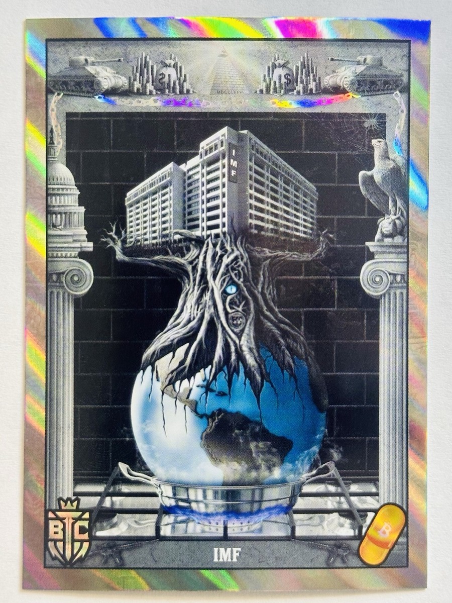 IMF #36 2024 Bitcoin Trading Cards BTCTC Series 3 SILVER HOLO /669