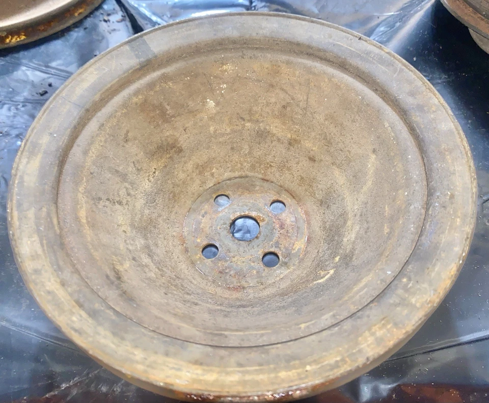 1965-67 GM Original 396-427 1 ranhura bomba de água curta BB #3788472 WP polia - Imagem 2 de 2