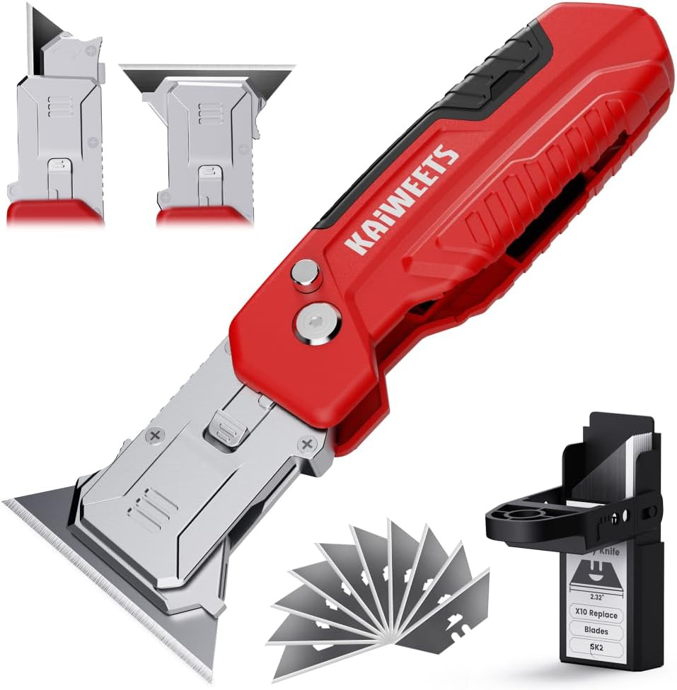 Scraper Zinc Alloy Box Cutter 12 Sk2 Blades