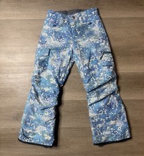 Boulder Gear Pants Bolt Snow Snowboard Ski Winter Camo Mosaic Blue Youth Medium