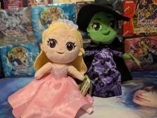 Wicked Movie Elphaba And Glinda Small Plush/ Dolls