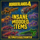 Borderlands 4 | Modded Level 50 Gear | Items | Guns | Shields | Equiment | BL4