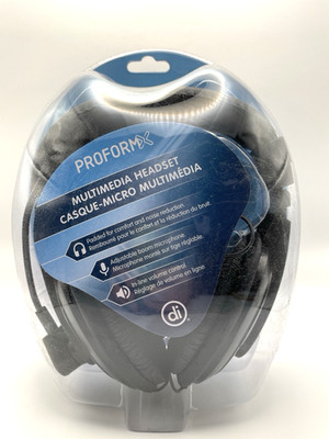Digital Innovation ProFormX Multimedia Headset - NEW