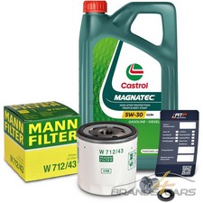 MANN ÖLFILTER+5L CASTROL MAGNATEC 5W-30 FÜR FORD ESCORT 81 AVA 81-86