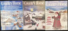 BETTER HOMES AND GARDENS - COUNTRY HOME MAGAZINE-- 3 CHOICES