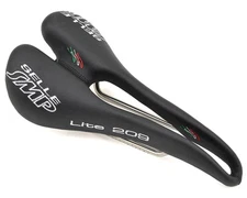 Selle SMP Lite 209 Saddle (Black) (AISI 304 Rails)