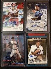 Autographed 3 Card Lot 2018 Panini Prestige/DK Spencer Ware Foltynewicz