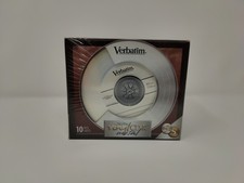 Verbatim 10PK CD-R Digital Vinyl Metal 5 Gold  5 Platinum RARE NEW SEALED