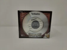 Verbatim 10PK CD-R Digital Vinyl Metal 5 Gold + 5 Platinum RARE NEW SEALED