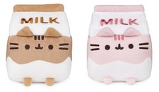 Pusheen Drinks 2 Piece Bundle, Chocolate And Strawberry Milk