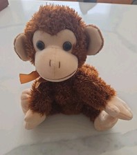 Russ Shining Stars Monkey Ape Brown Plush Stuffed Animal Toy Gift 10 Inch