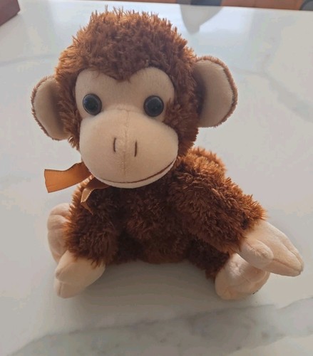 Russ Shining Stars Monkey Ape Brown Plush Stuffed Animal Toy Gift 10 Inch
