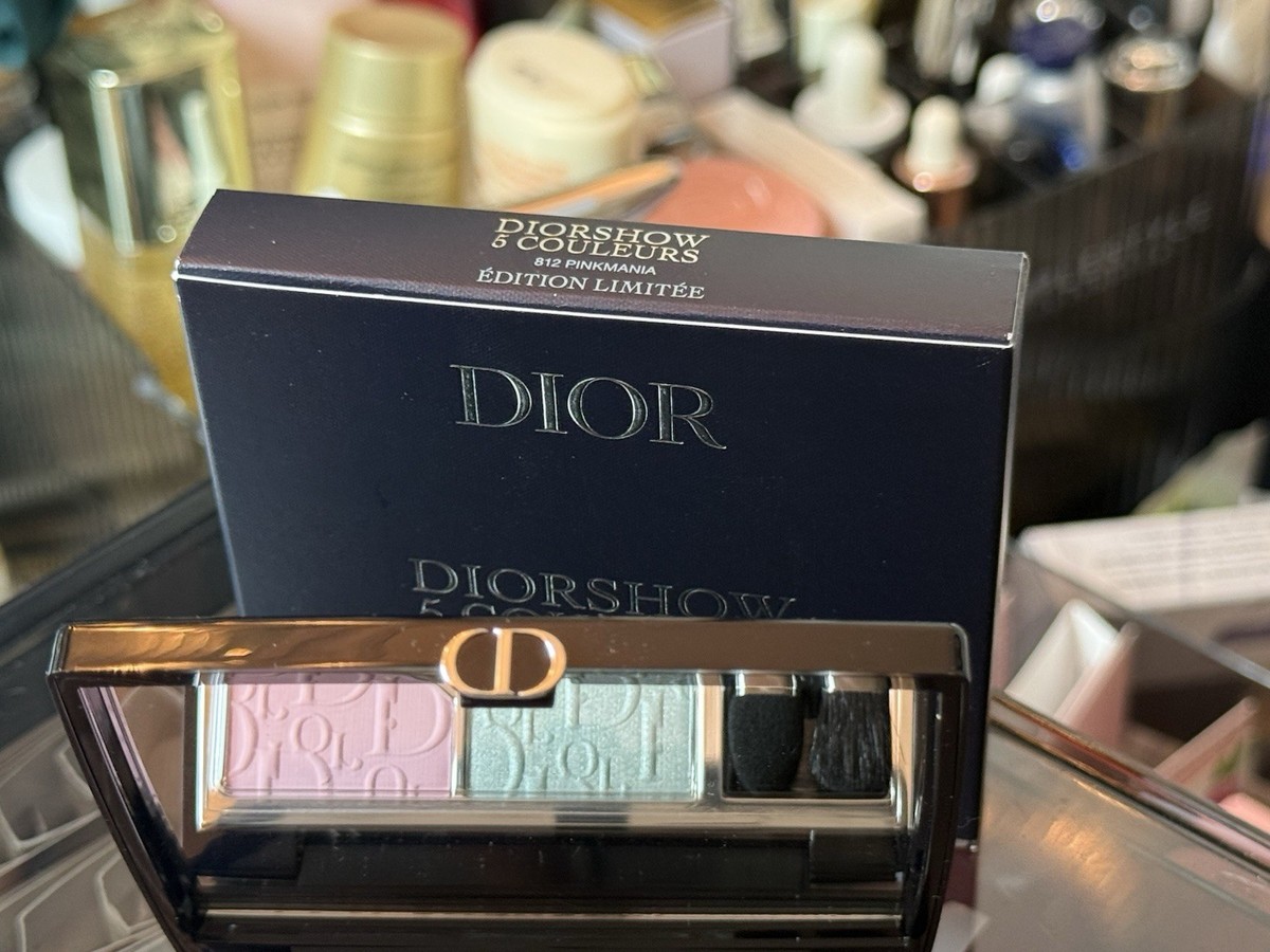 Dior Diorshow 812 Pinkmania アイシャドウパレット Dior Diorshow 5 Couleurs 812 Pinkmania Shimmer Eyeshadow Palette