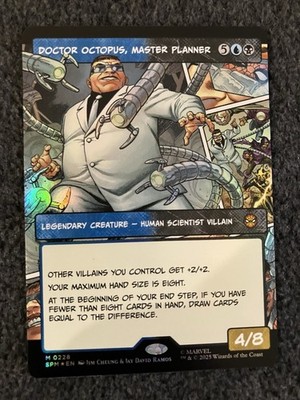 Magic MTG - Doctor Octopus, Master Planner (Borderless) Foil - Spider-Man