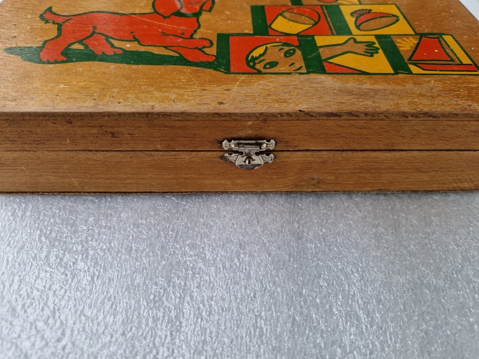 ANCIEN JEU DE CUBES EN BOIS - Photo 3/4