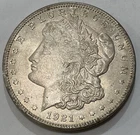 1921 Morgan Silver Dollar - Last Year Issue 90% $1 Bullion Free Shipping