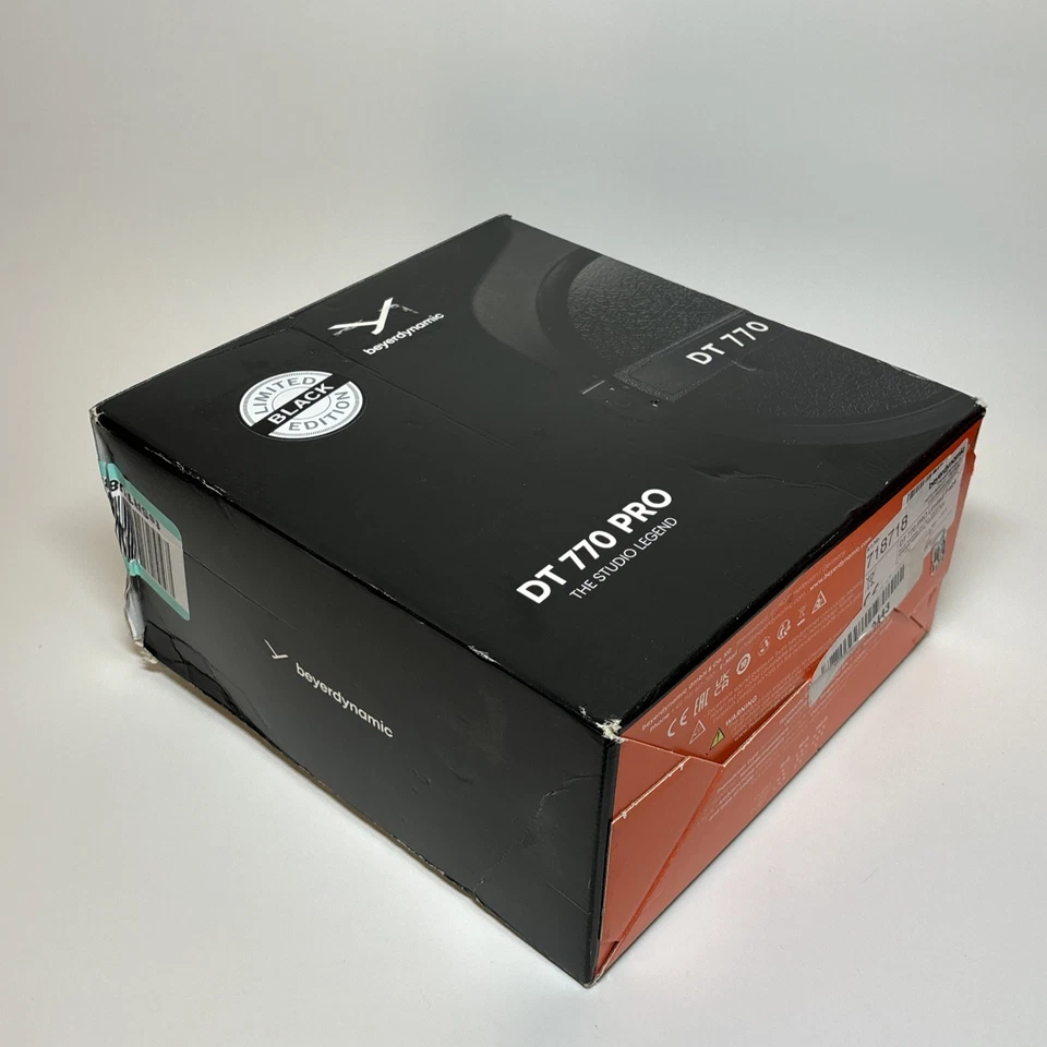 Beyerdynamic DT 770 Pro 250 Ohm Limited Black Edition Studio Headphones - Image 2 of 4