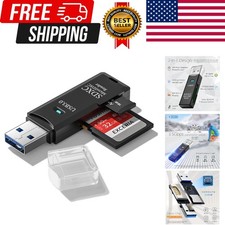Adaptador USB 3.0/Micro USB 2 en 1 Lector de Tarjetas de Memoria Tipo C/Micro SD