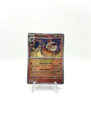 SV Prismatic Evolutions 013/131 Flareon (MASTER BALL Pattern Holo)