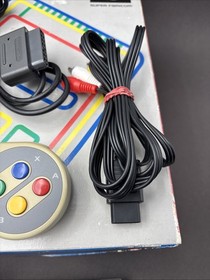 Nintendo Super Famicom SFC Console BOX &2 games  Mario Kart Super Mario All Star