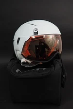 NWOB! Giro Aria Spherical Ski/Snow Helmet W/ Shield Size Medium 55.5-59cm White