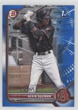 2022 Bowman Prospects Blue Border 60/150 Alvin Guzman #BP-18 n1u