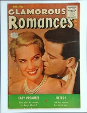GLAMOROUS ROMANCES #87 MARCH 1956 HTF! VG+ 4.5