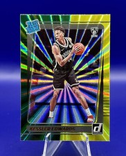 2021-22 Panini Donruss KESSLER EDWARDS Green/Yellow Holo Laser Rated Rookie #204