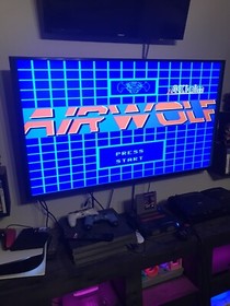 Airwolf Con Manual (Nintendo NES, 1989) Aut&eacute;ntico Y Probado