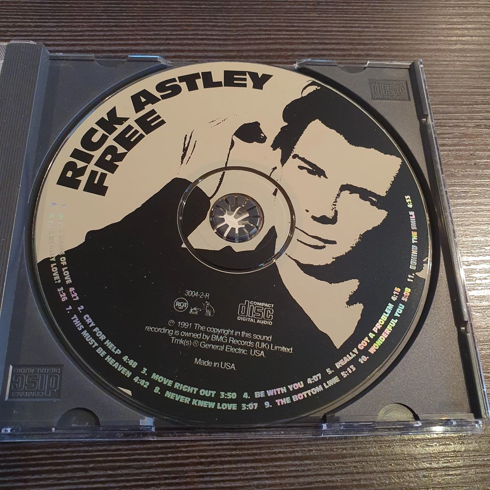 Rick Astley - Free  |  CD  | Sehr guter Zustand - Bild 3 von 4