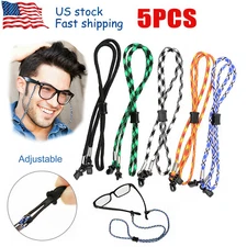 5pcs Sport Sunglass Neck Strap Eyeglass Read Glasses Neck Cord Lanyard Holder US