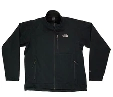 The North Face Mens Sz XL Apex Barrier Soft Shell Jacket Black Hiking Camping