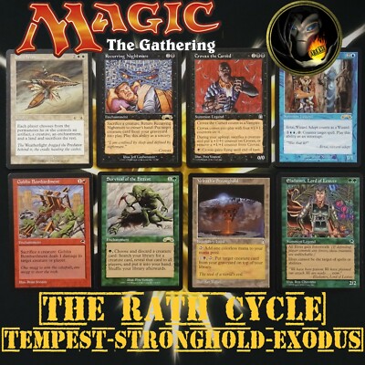 Tempest - Stronghold - Exodus - Rath Cycle MtG MULTILIST - Magic Singles #13 officiel