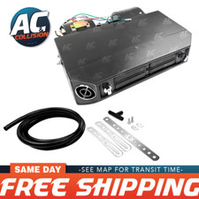Ac Universal Evaporator Underdash Unit 4 Louvers 12v Double Shaft Black
