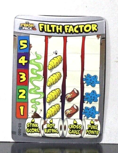 2011 The Trash Pack Trading Card Game Loch Mess #03-080 | eBay