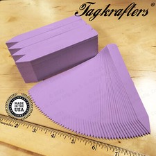 LILAC 5" x 5/8" Plastic Plant Labels Plant Stakes Markers Nursery Tags USA Made