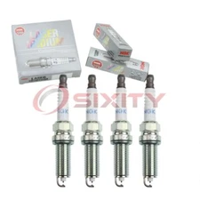 4 pc NGK 92217 DILKAR7B8 Laser Iridium Spark Plugs for Ignition Wire fa