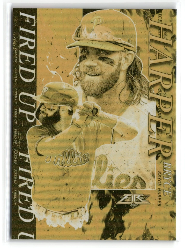 2021 Topps Fire (Gold Minted Inserts: Fired Up, Flame, Ignition, Smoke, Liftoff) - Image 2 of 2