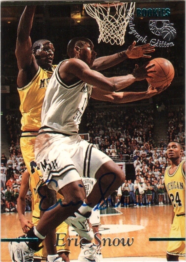 Eric Snow 1995-1996 Classic Rookies Signature Autograph Edition Auto Rookie Card