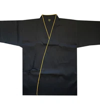 Unisex Sushi Chef Coat Server Short Kimono Japanese Restaurant Uniform Jackets