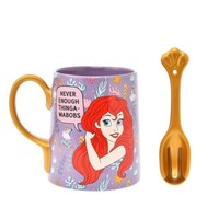 Disney Store Japan Ariel Tasse LöFfel Grotto Die Kleine Meerjungfrau...
