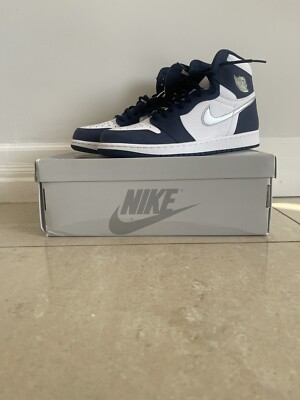 Air Jordan High OG White/Mettalic Silver Blanc/Argent Metallique