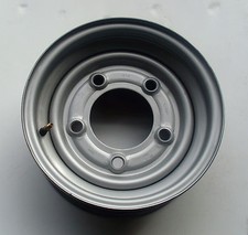 13" TRAILER WHEEL RIM ONLY - 6J - 5 STUD 6.5" PCD SILVER RIM - 7MM OS