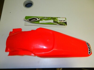 NOS UFO Plast Red Rear Fender Honda 2007-2025 CRF150RD HOKIT111E999