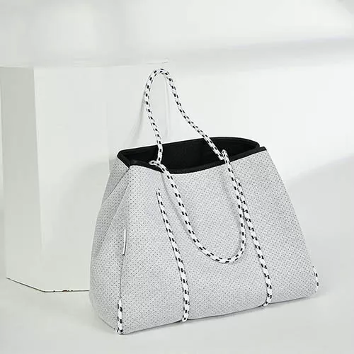 Large Beach Bag, thick punched bonded Neoprene Tote Bag, Outdoors Travel TB7080 - Picture 41 of 52