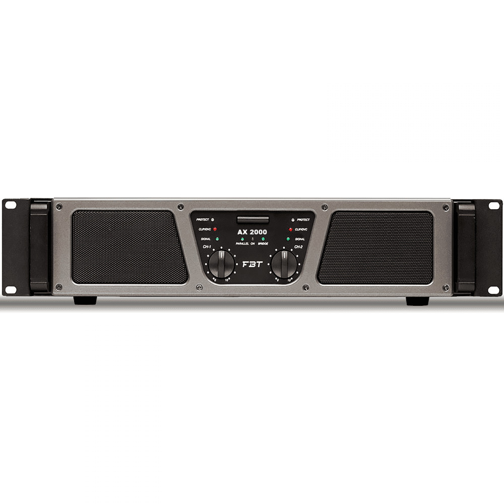FBT AX2000 2 Channel Power Amplifier 2 x 1000W 4ohm Bridged 2000W RMS