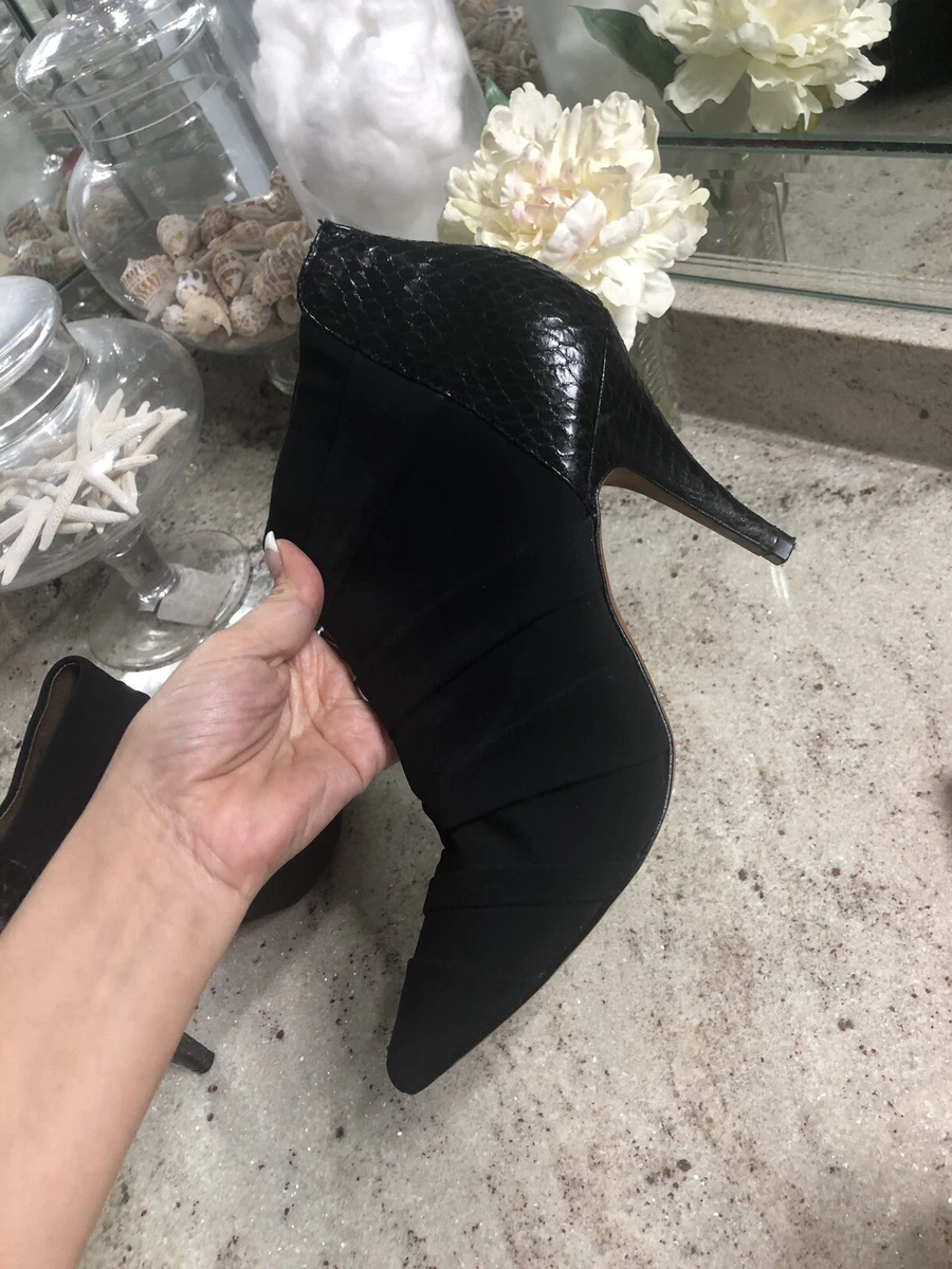 Donald pliner black boots sales